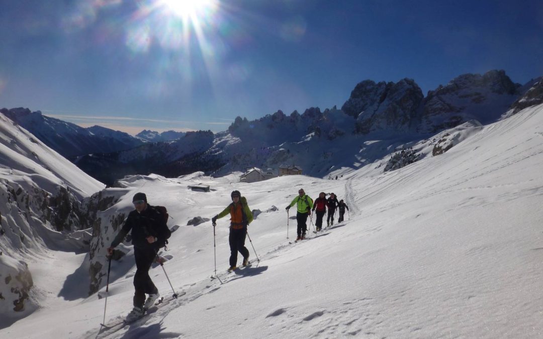 Intensive ski-mountaineering course for beginners